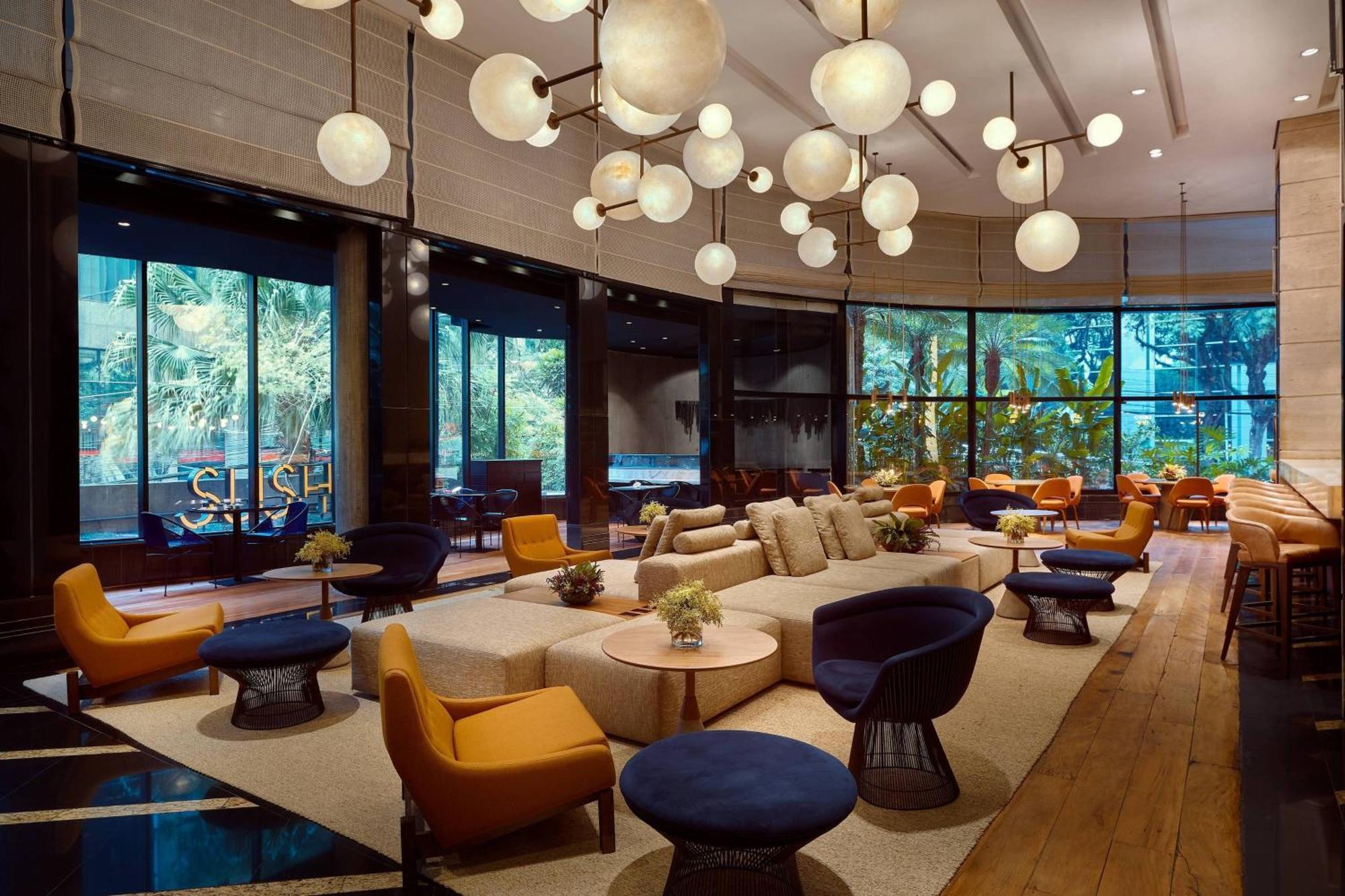 Renaissance Sao Paulo Hotel Eksteriør bilde The lounge at the airport