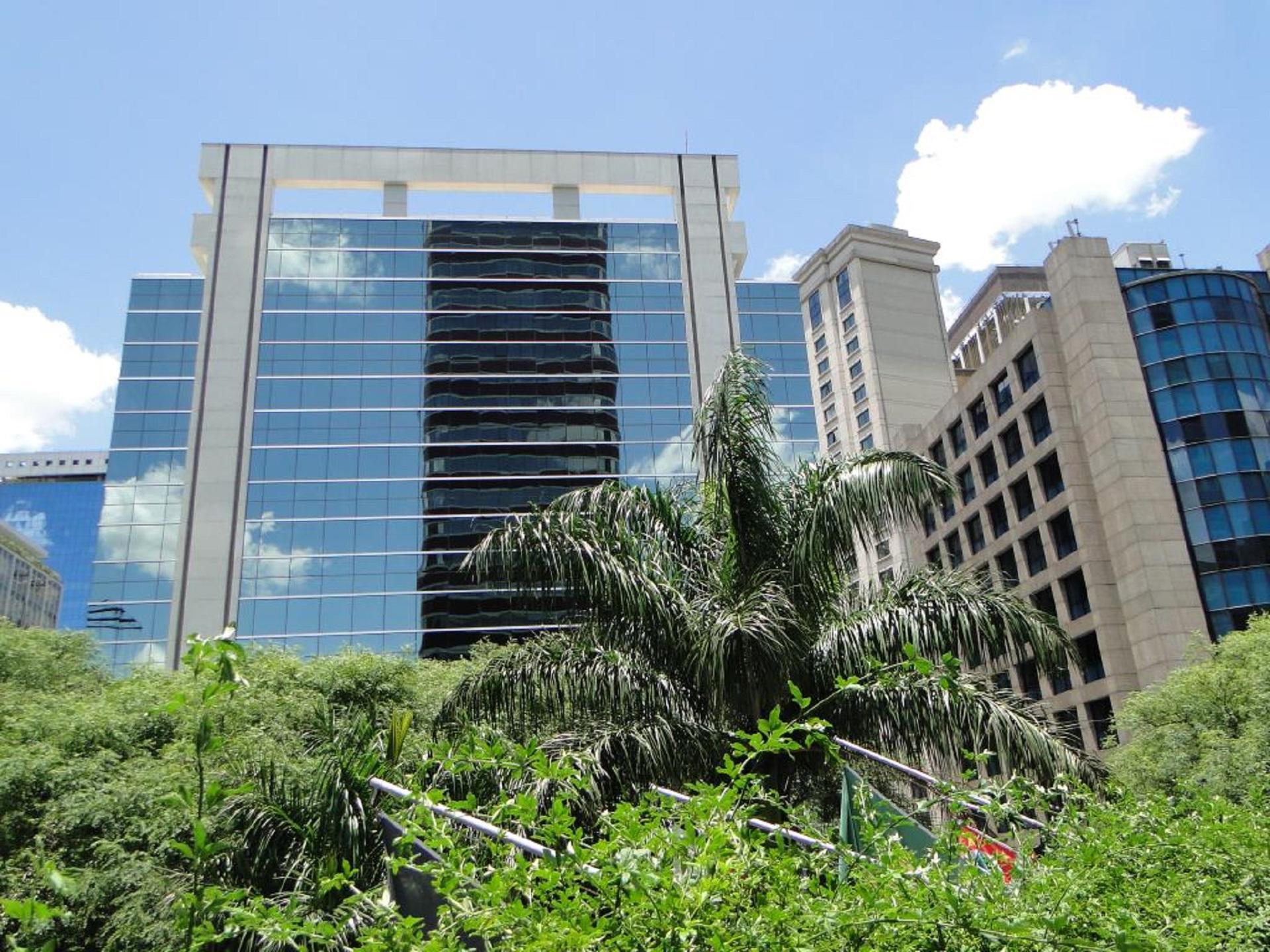 Renaissance Sao Paulo Hotel Eksteriør bilde The headquarters of the National Stock Exchange of India in Mumbai.
